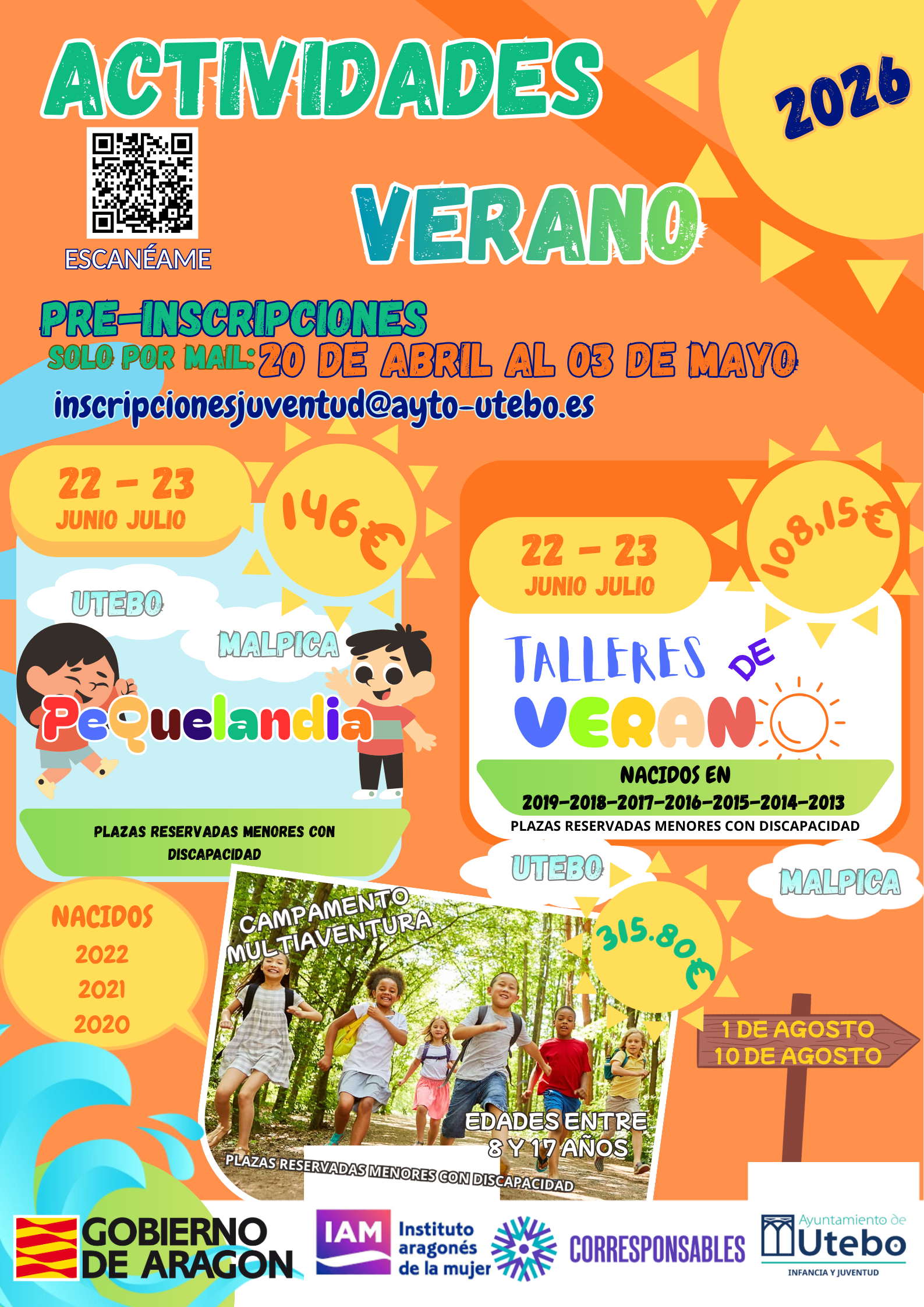 acrtividades de verano