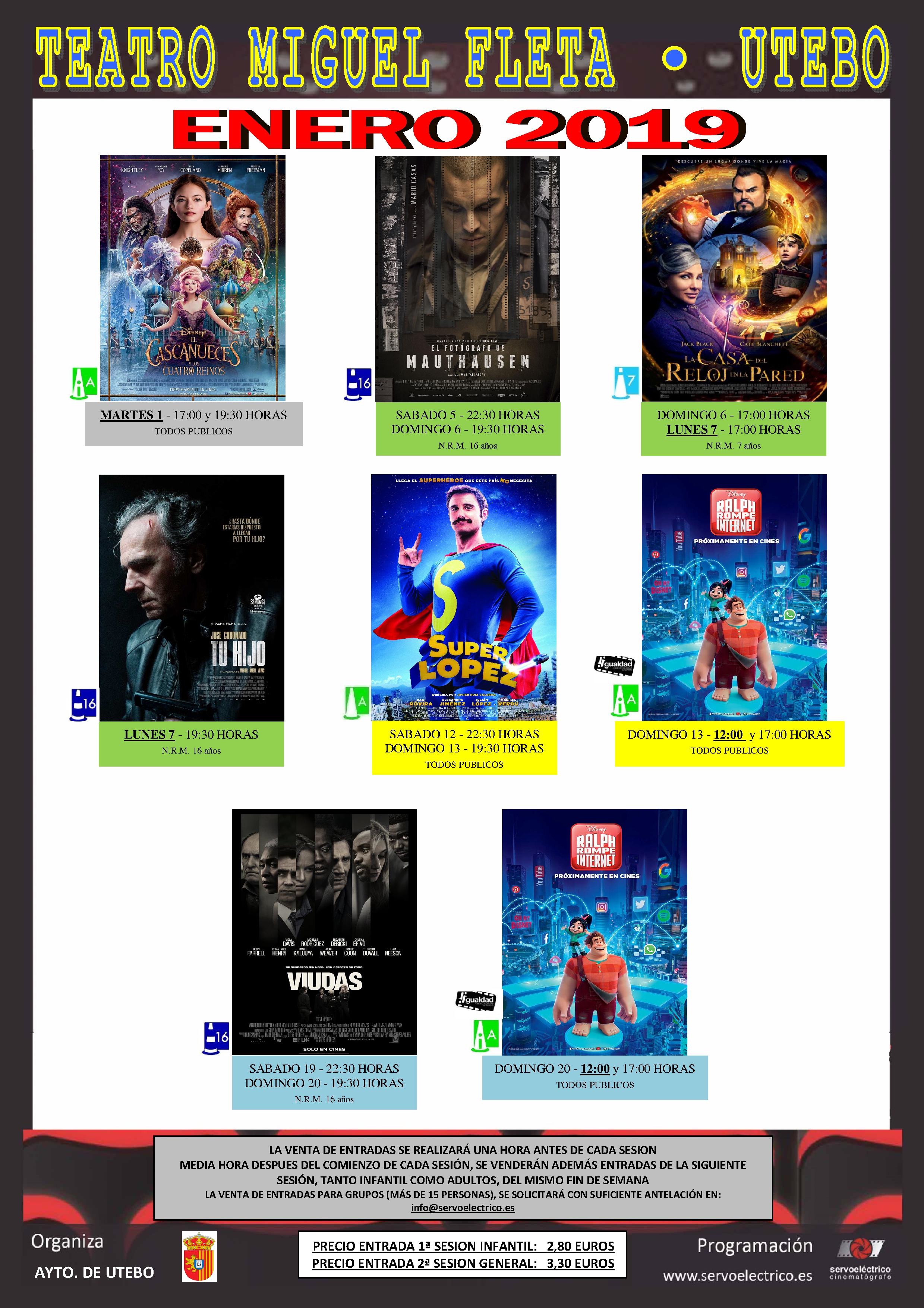 Cine enero 2019