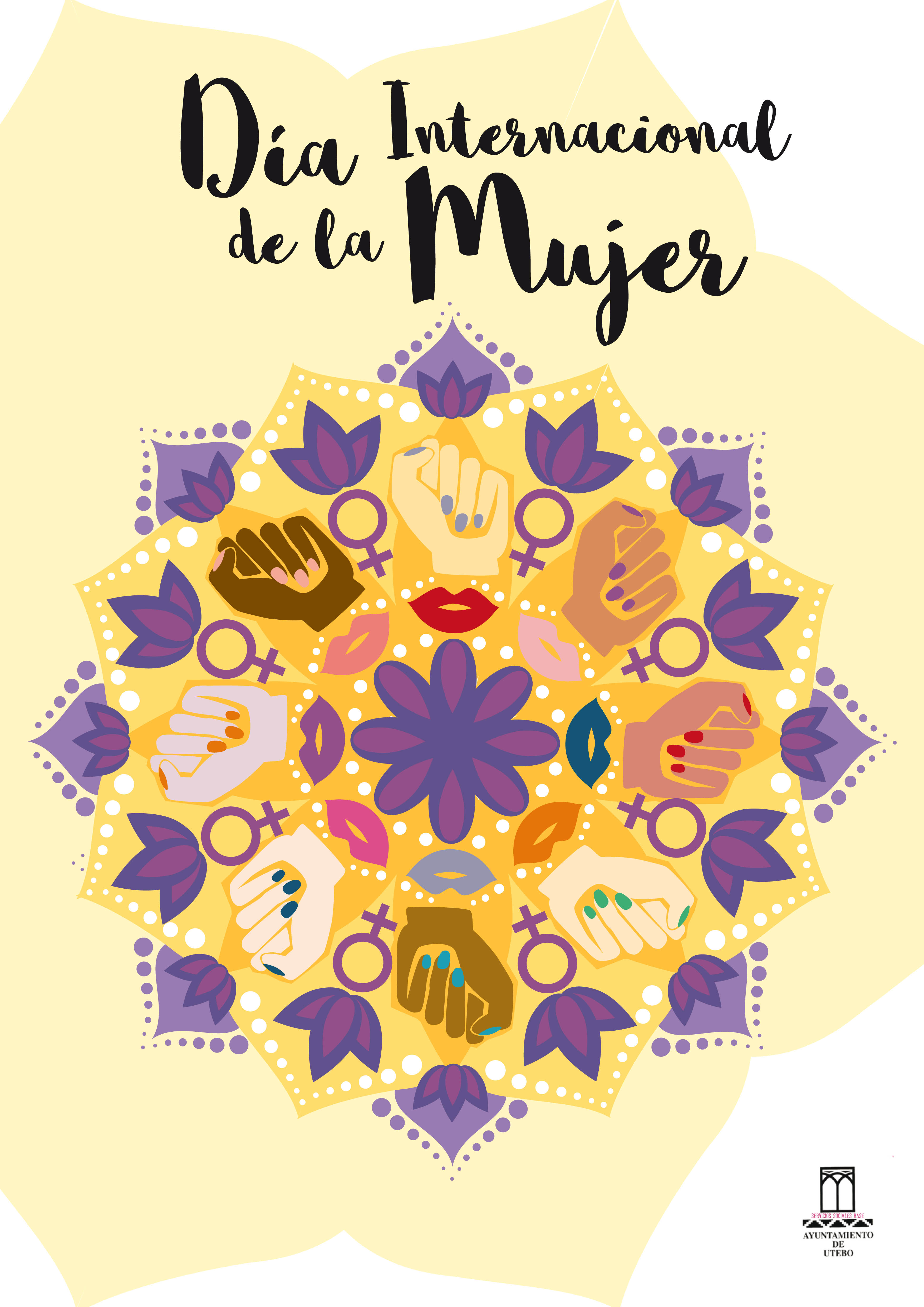cartel del mes de la mujer