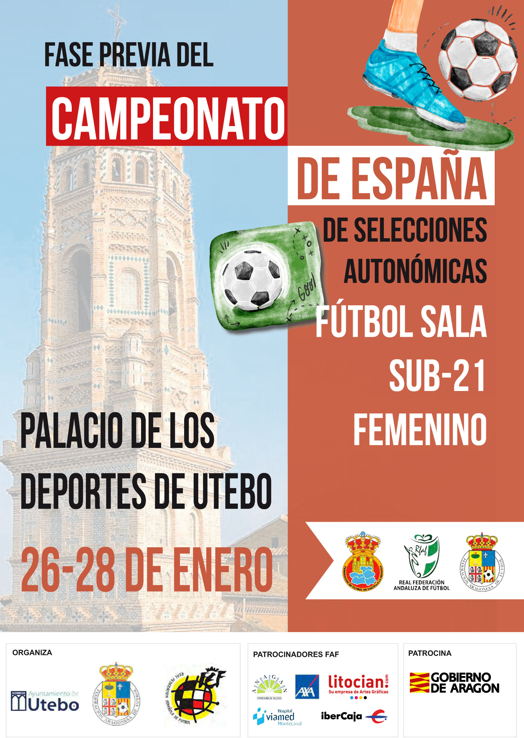 fase previa campeonato españa fútbol sala sub 21 femenino